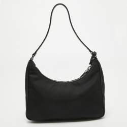 Prada Black Nylon Mini Re-Edition 2005 Shoulder Bag