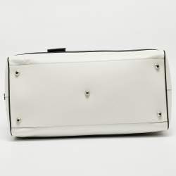 Pre Owned Prada Tricolor Saffiano Leather Travel Bag