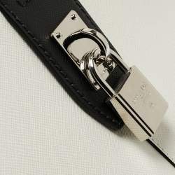 Pre Owned Prada Tricolor Saffiano Leather Travel Bag