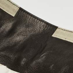 Pre Owned Prada Sport White/Brown Nylon and Leather Belt Bag