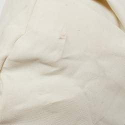 Pre Owned Prada Sport White/Brown Nylon and Leather Belt Bag