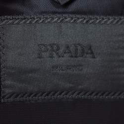 Prada Navy Blue Wool Single Breasted Suit L