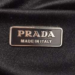 Prada Red Leather Mini Bowler Bag