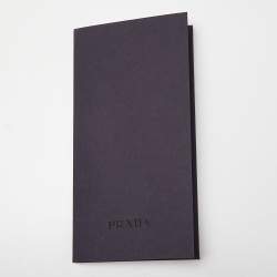 Pre Owned Prada Burgundy Saffiano Lux Leather Flap Top Handle Bag