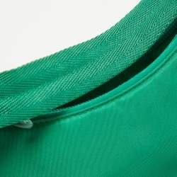 Pre Owned Prada Green Nylon Mini Re-Edition 2000 Shoulder Bag
