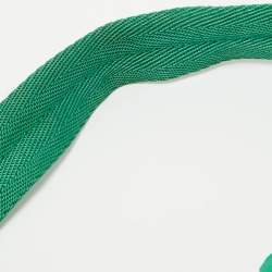 Pre Owned Prada Green Nylon Mini Re-Edition 2000 Shoulder Bag