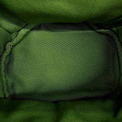 Prada Green Nylon Canapa Bucket Bag