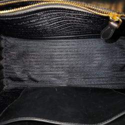 Prada Black Leather City Calf Tote Bag