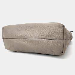 Prada Beige Leather Vitello Daino Tote Bag