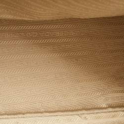 Pre Owned Prada White Saffiano Leather Large Galleria Tote