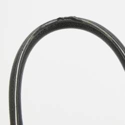 Pre Owned Prada Black Saffiano Lux Leather Small Tote