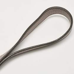 Pre Owned Prada Beige Gaufre Leather Double Zip Tote