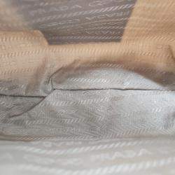 Prada Beige Tessuto Fabric Hobo Bag