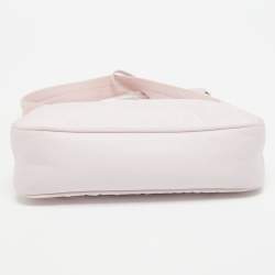 Pre Owned Prada Pink Nylon Mini Re-Edition 2000 Shoulder Bag