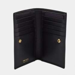 Prada Black Saffiano Leather Bifold Wallet