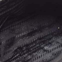 Prada Black Nylon Re-Edition 2000 Baguette Bag