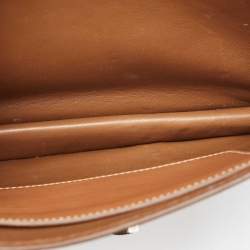 Pre Owned Prada Tricolor Vitello Leather Sound Flap Top Handle Bag