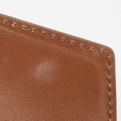 Pre Owned Prada Tricolor Vitello Leather Sound Flap Top Handle Bag