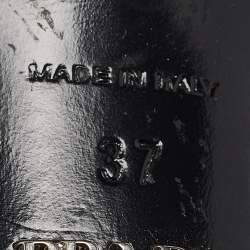 Pre Owned Prada Beige Satin Embellished Slide Sandals Size 37