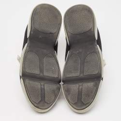 Prada Black Mesh and Rubber Cloudbust Sneakers Size 37.5