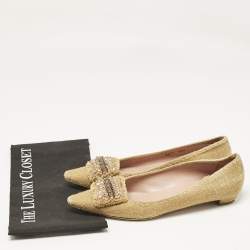 Prada Brown Wool Smoking Slippers Size 38.5