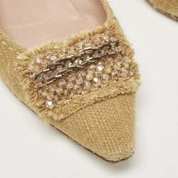 Prada Brown Wool Smoking Slippers Size 38.5