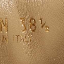 Prada Beige Suede Sabot Mules Size 38.5