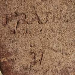 Pre Owned Prada Black Patent Leather Wedge Ankle Strap Sandals Size 37