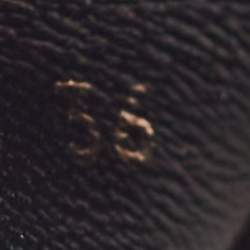 Pre Owned Prada White Leather Linea Rossa Lace Up Sneakers Size 36