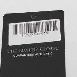 Pre Owned Prada Dark Brown Leather Knee Length Boots Size 38