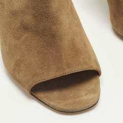 مملوكة مسبقًا Prada Size 36 Brown Suede Slingback Pumps