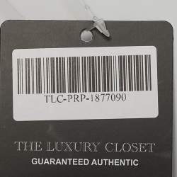 مملوكة مسبقًا Prada Beige Patent Leather Pointed Toe Slingback Pumps Size 39