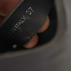 مملوكة مسبقًا Prada Monolith Size 37 Black Rubber Platform Sandals