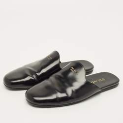 مملوكة مسبقًا حذاء برادا جلد أسود مقاس 36