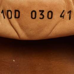 مملوكة مسبقًا Prada Size 41 Black Leather Logo Embellished Loafers