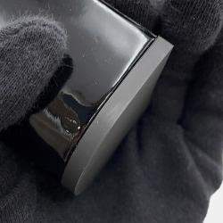 Pre Owned Prada Slingback Pumps Black Patent Leather Size 36