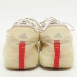 مملوكة مسبقًا Prada x Adidas Luna Rossa Size 40 2/3 Beige Nylon Sneakers