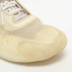 مملوكة مسبقًا Prada x Adidas Luna Rossa Size 40 2/3 Beige Nylon Sneakers
