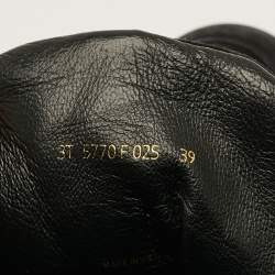 مملوكة مسبقًا Prada Size 39 Black Suede High Top Sneakers