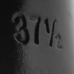 Pre Owned Prada Size 37.5 White/Black Patent Leather Bow Ankle Strap Pumps