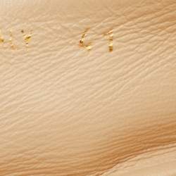 مملوكة مسبقًا حذاء إسبادريل برادا دِنيم وقماش مطرز بالشعار أزرق/كريمي مقاس 41