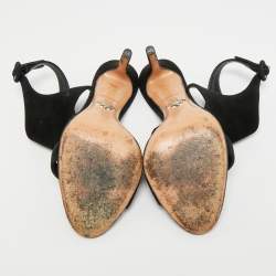 مملوكة مسبقًا صندل برادا حزام للكاحل شامواه بني مقاس 38