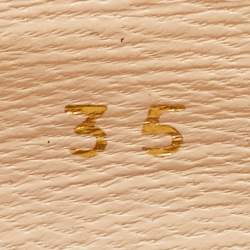 Pre Owned Prada Size 35 Black Suede Fringe Block Heel Pumps