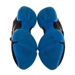 Pre Owned Prada Monochrome Mesh Cloudbust Low Top Sneakers Size 39.5