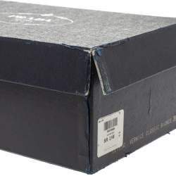 Pre Owned Prada Green Patent Leather Wedge Platform Ankle Strap Sandals Size 39