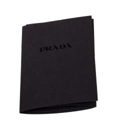 Pre Owned Prada Grey Python and Leather Flat Slingback Sandals Size 39.5