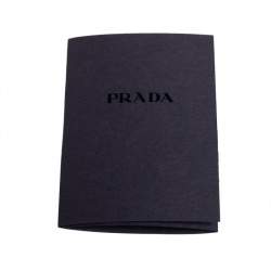 Pre Owned Prada Silver Leather And Blue Velvet Bow Slide Sandals Size 38.5