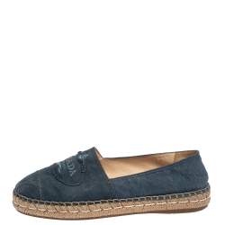 Prada denim clearance espadrilles