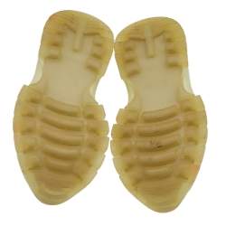 Pre Owned Prada White Brogue Leather Lace Up Oxford Sneakers Size 37.5