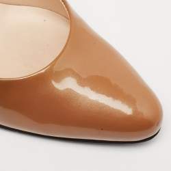 Pre Owned Prada Two-Tone Ombre Patent Leather Pumps Size 37